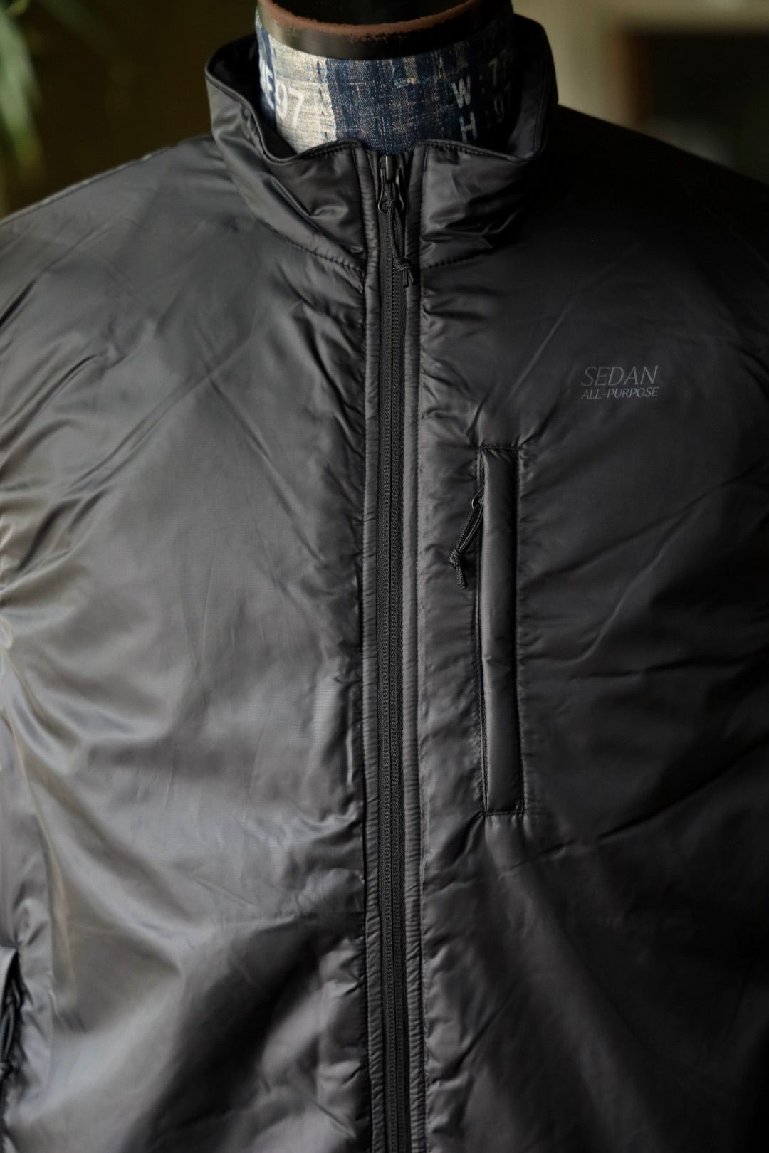 セダンオールパーパス FW25 Packable Puff Vest(SD25F-JK01)Black