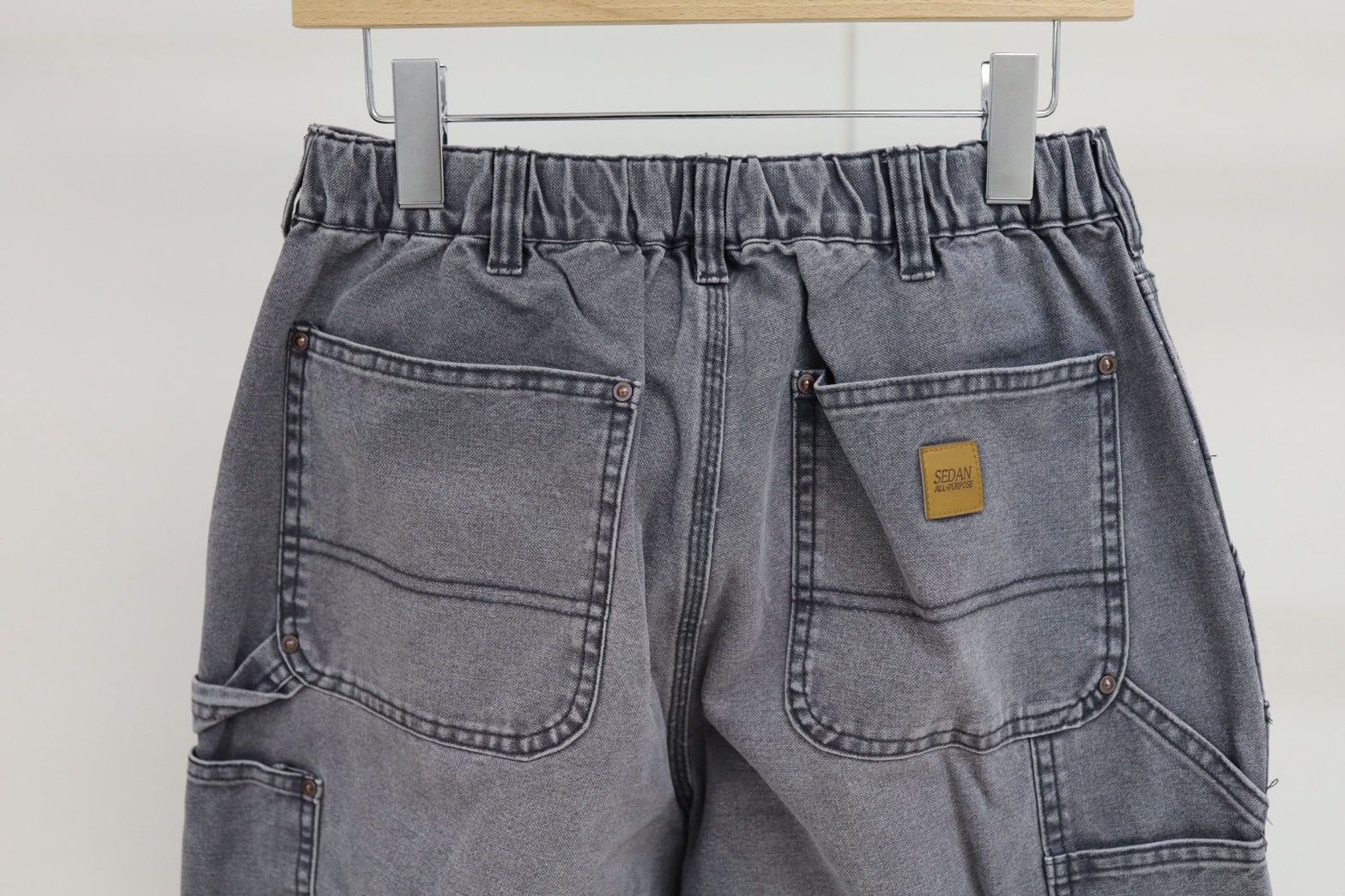 セダンオールパーパス 26SS Vintage Washed Double Knee Pants(SD26S-PT04)Grey☆3月7日(土)発売！