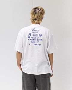 FreshService CORPORATE PRINTED S/S TEE "TIMEPIECE" (WHITE) 新作発売！