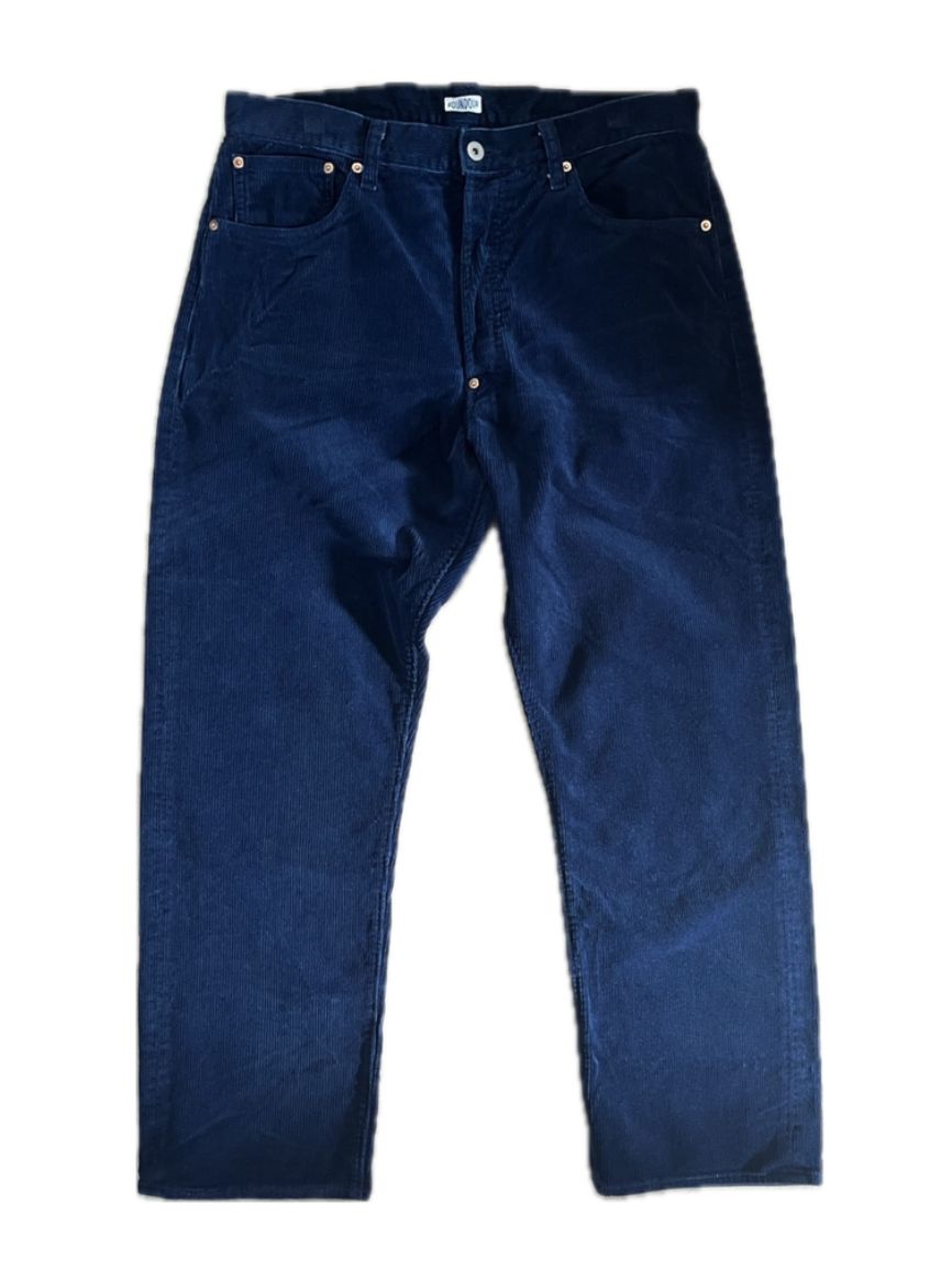 ファウンダ 25AW CORDUROY PANTS(015FD252020)INDIGO☆新作発売！