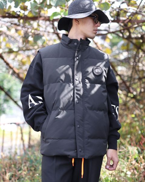 CANADA GOOSE カナダグース23AW GARSON VEST BLACK LABELスタイル