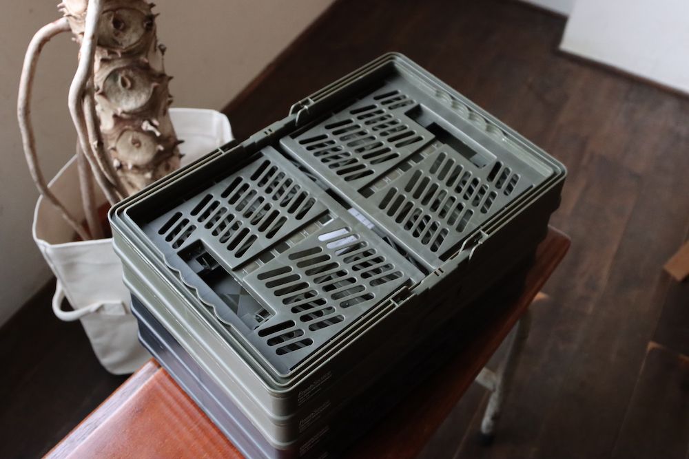 FreshService FOLDING MESH BASKET(FSP251-99072B) BLACK☆