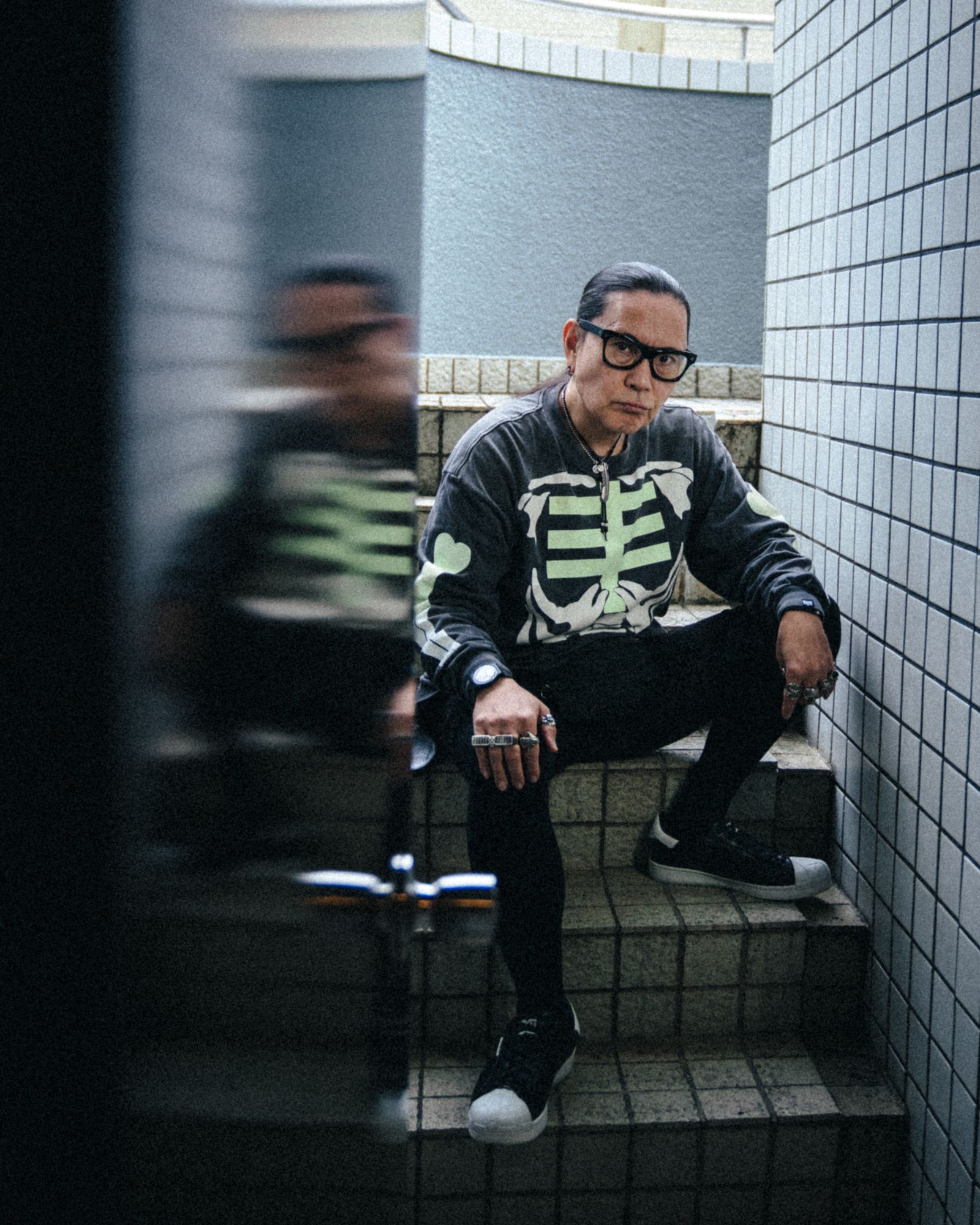 セントマイケル 26SS BH_LS T-SHIRT/BORN (SM-MK8-0000-C30)BLACK☆2月21日(土)10:00発売！