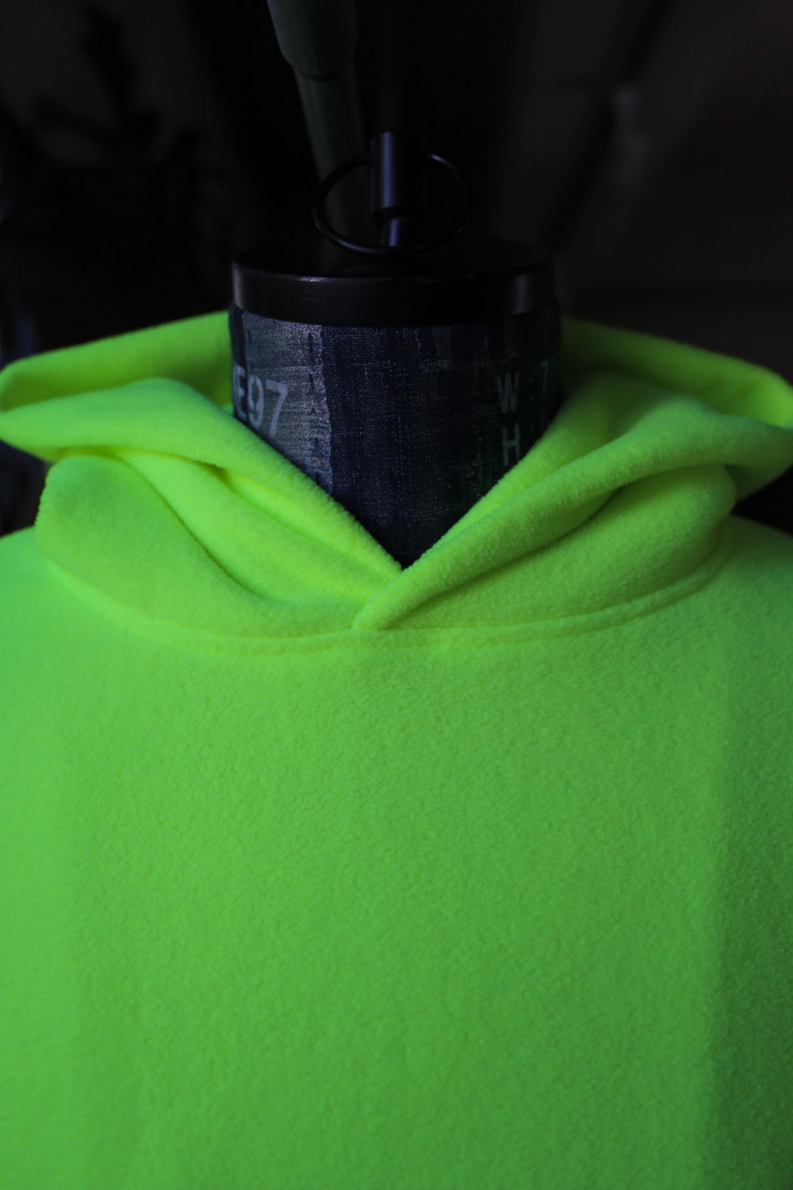 ReFresh!Service.  FLEECE SAUNA PONCHO(NEON YELLOW)★再販しました！