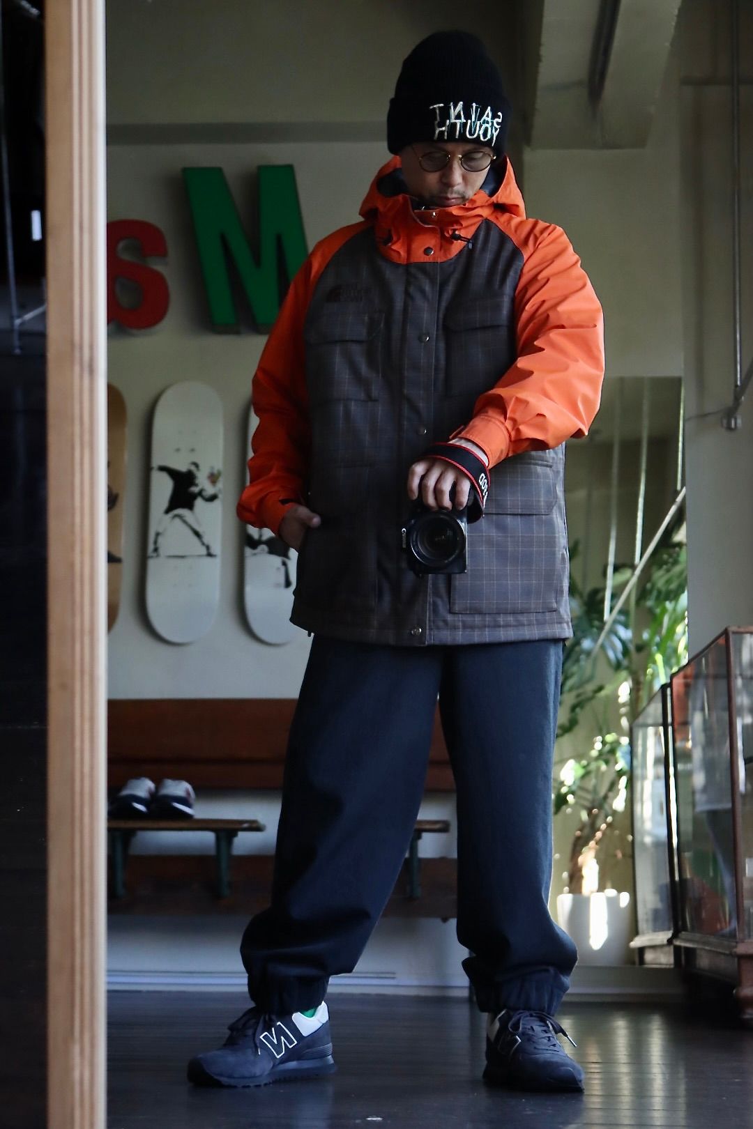 eYe JUNYA WATANABE MAN × THE NORTH FACE Wネームジャケット"BROWN×ORANGE"※10月21日(金)発売！