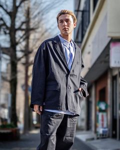 FreshService CORPORATE CHINO"NAVY"セットアップスタイル.2025.1.26.
