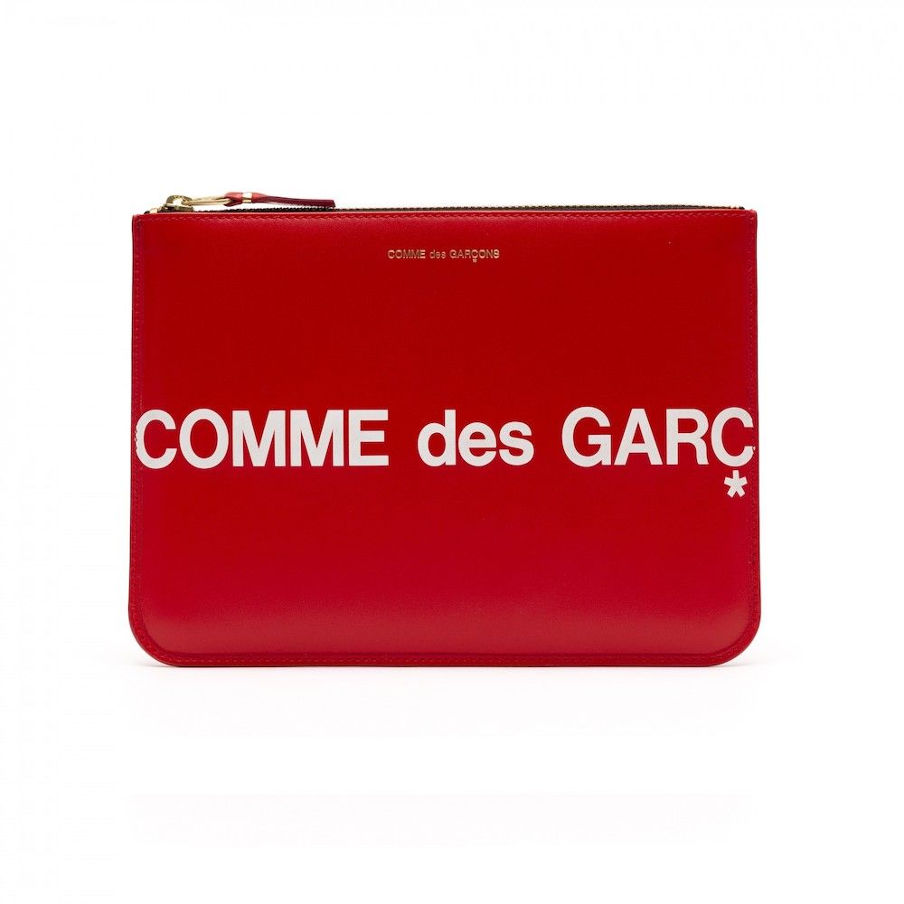 コムデギャルソン CDG Wallet Huge Logo SA5100HL RED - FREE SIZE