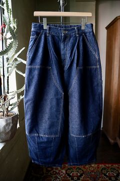 イズネス 26SS Double-Knee Balloon Painter Pants (26SS_12_1008SSBALOONPT01)INDIGO☆新作発売！