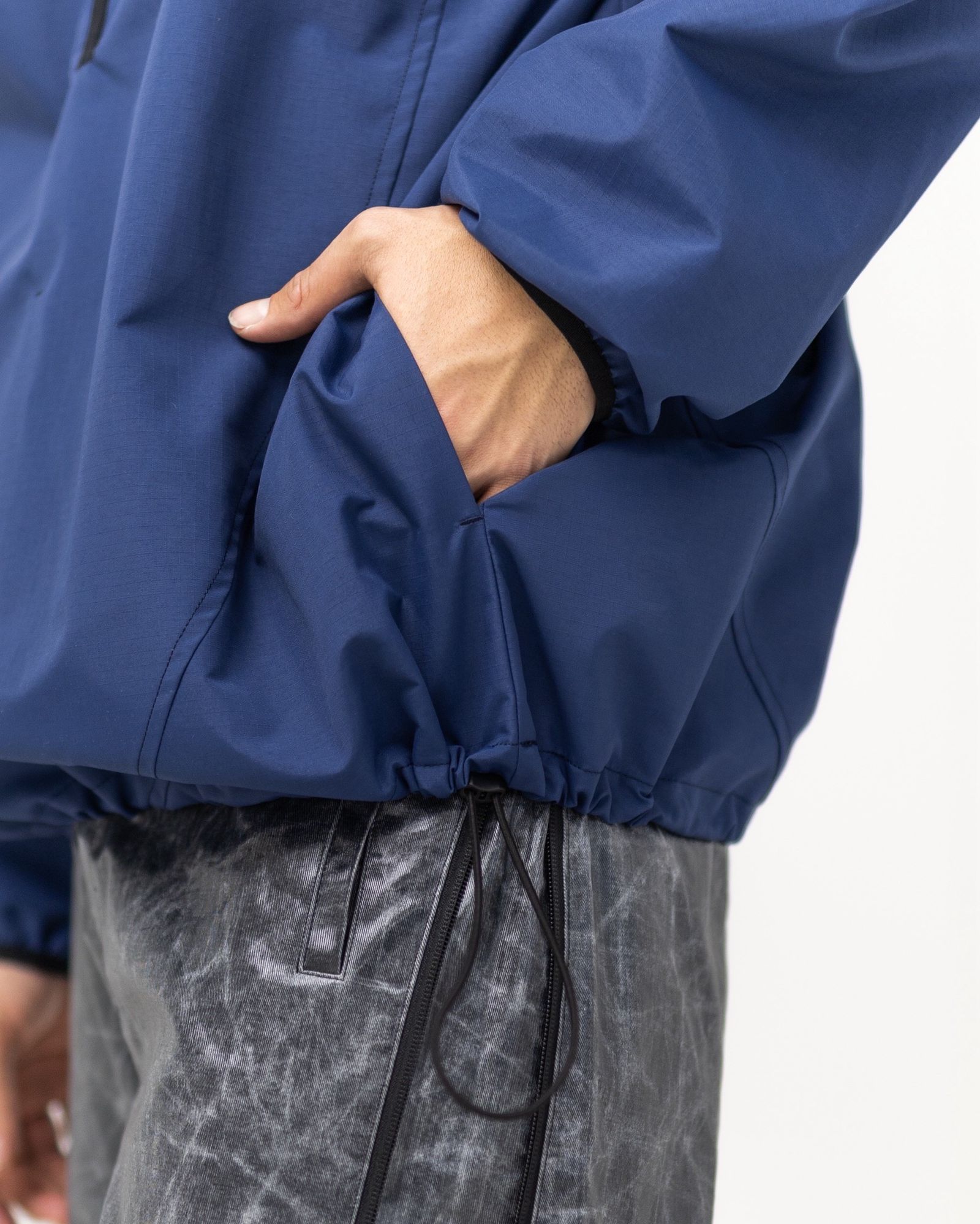 CHASSE チェイス26SS ナイロンシャツ NYLON SHIRT(26-SS-SH1)NAVY☆新作発売！