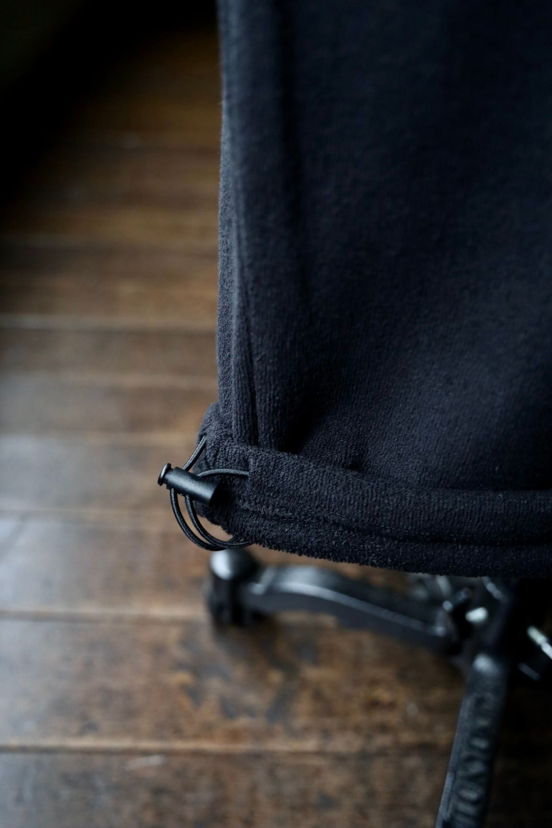 ReFresh!Service. “UTILITY PILE CARDIGAN SET-UP”(BLACK)