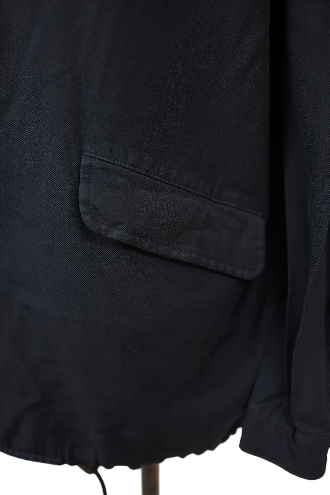 コムデギャルソンオム26SS エステルサージ 製品染3Bジャケット(HQ-J033-051)BLACK☆4月3日(金)発売！