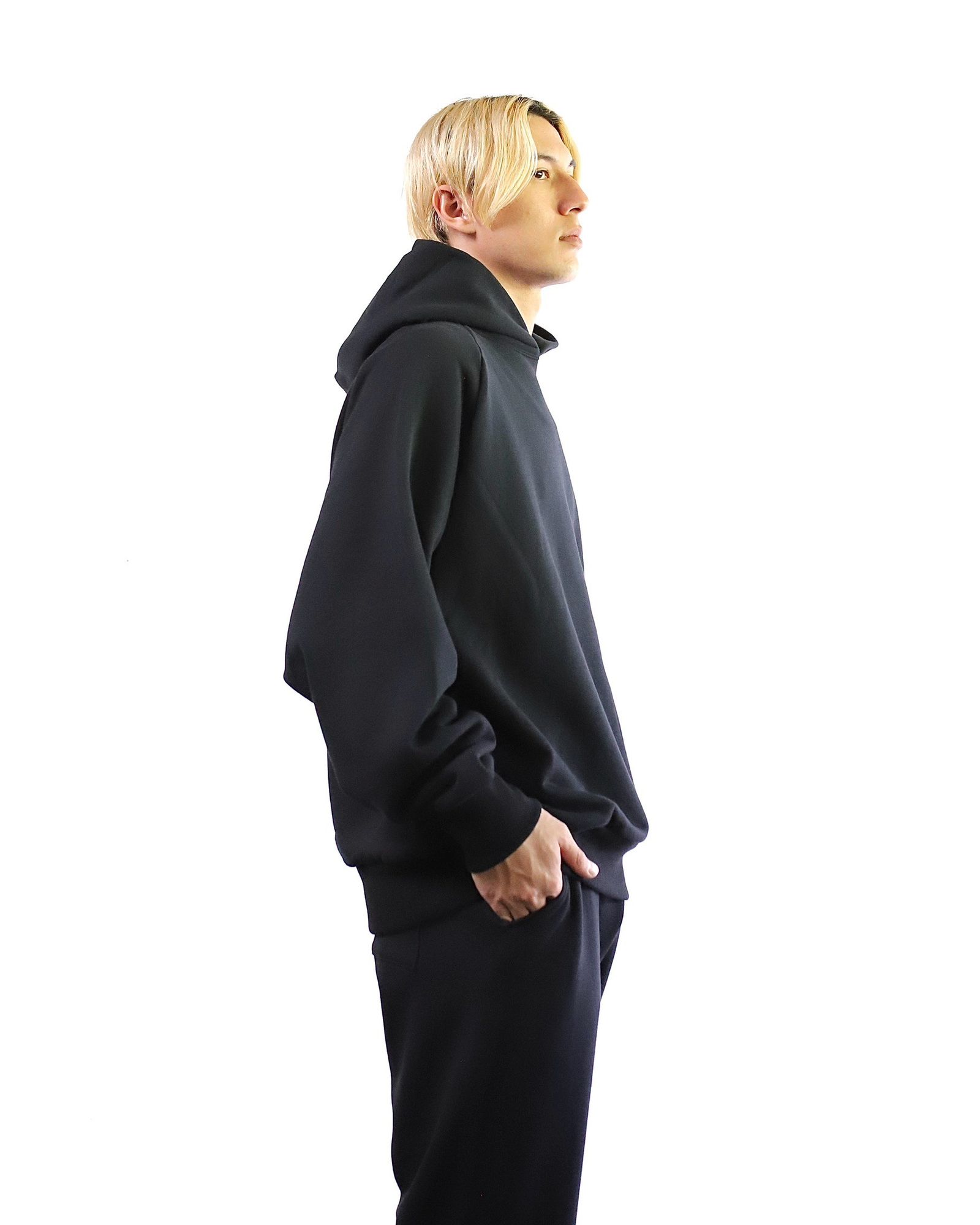 VIBTEX for FreshService 24SS  SWEAT PULL HOODIE(BLACK) style 2024.5.17