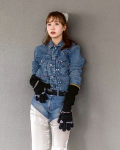 doublet 25AW 新作LONG KNIT GLOVES WITH RINGS style. 2025.9.12