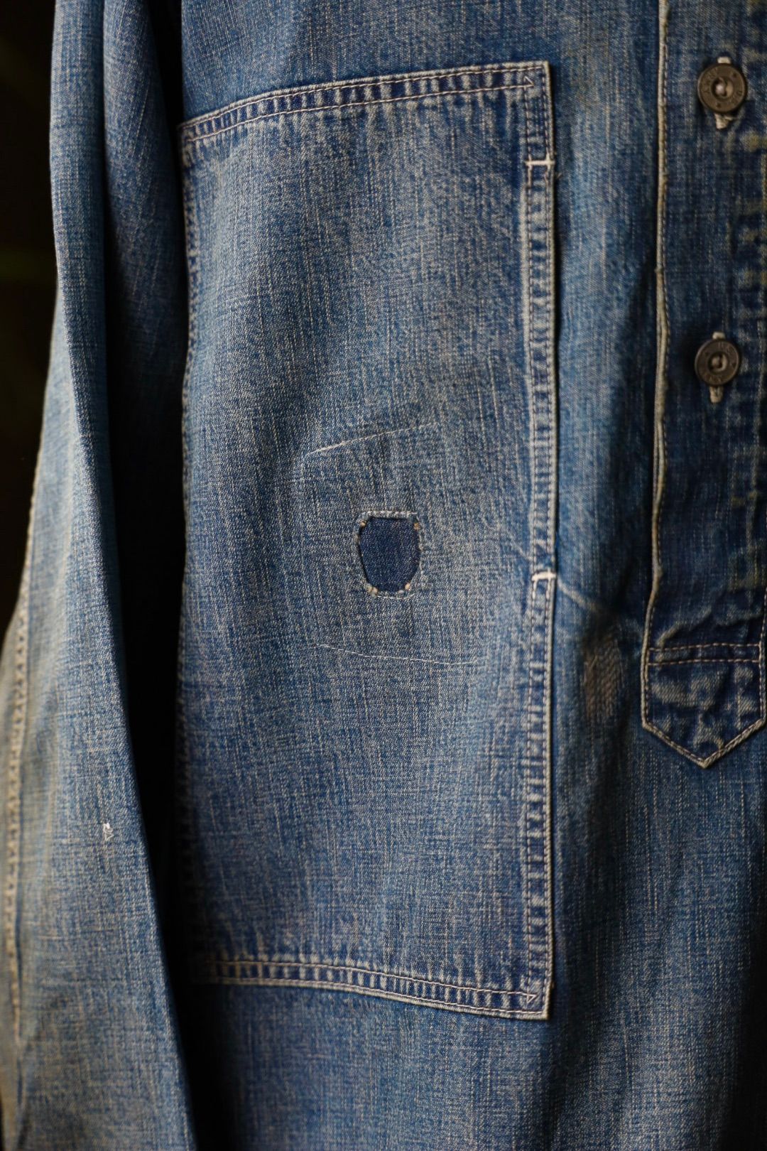 BOW WOW 25FWバウワウ US ARMY M-35 DENIM JACKET AGED(BW252-UA3DJ) AGED INDIGO★9月20日(土)発売！