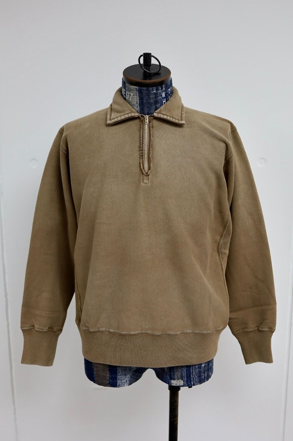 アプレッセ 2026 STYLE1 Vintage Half Zip Sweatshirt(26SAP-05-12)BROWN☆12月27日(土)発売！