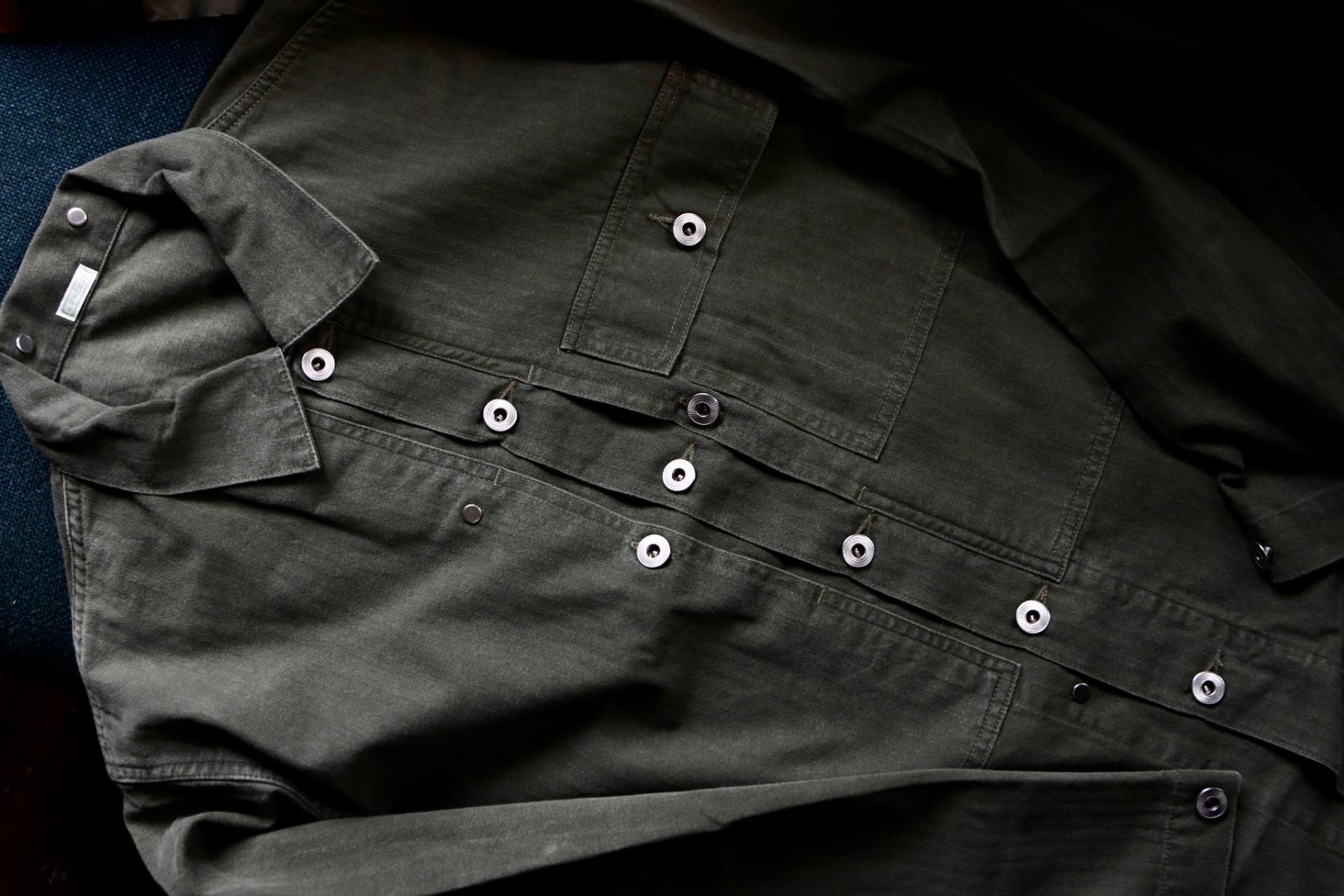 A.PRESSE - アプレッセ23AW M-44 HBT Jacket(23AAP-01-14H)OLIVE