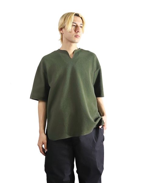 ブラームスルーツストック 24SS Rough&Smooth Thermal Over-neck style 2024.4.27