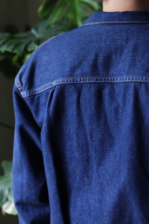 CIOTA 本藍スビンコットン13.5ozデニムGジャン(JKLM-101M-NIDBL-D) style.2021.8.22