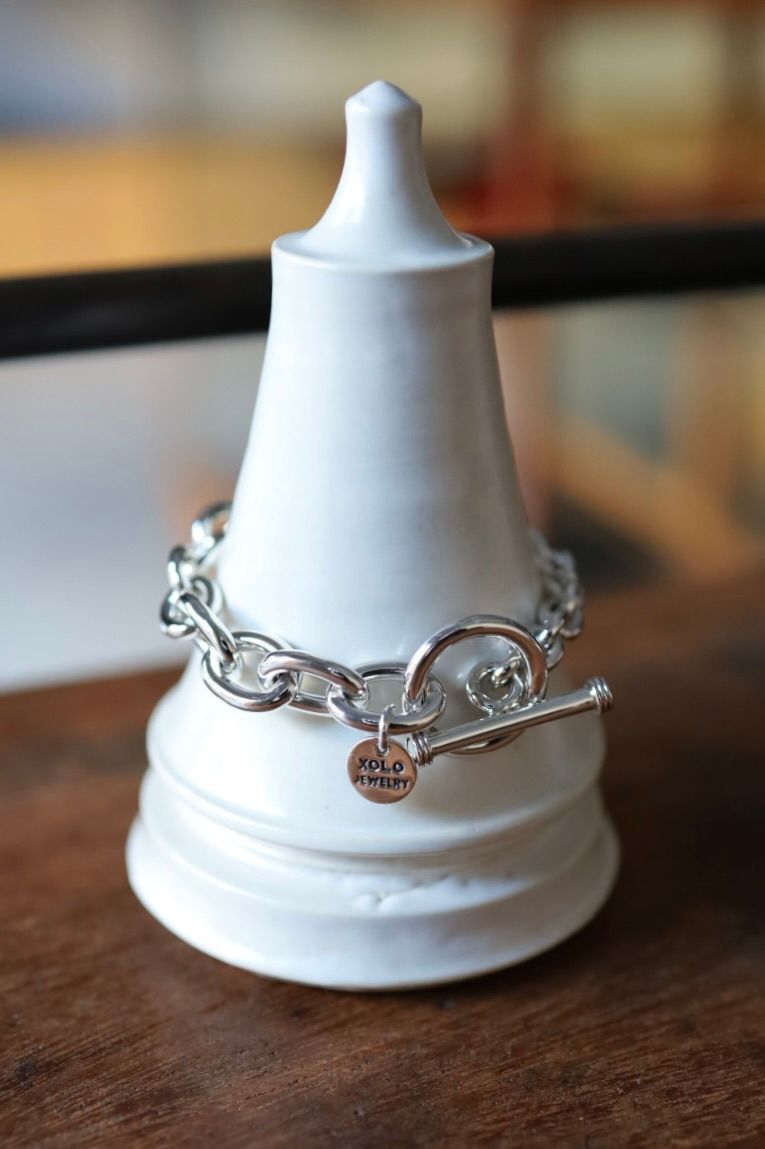 XOLO JEWELRY ブレスレット / Crescendo Oval Link Bracelet -12mm- (XOB083)SILVER925☆11月15日(土)発売！