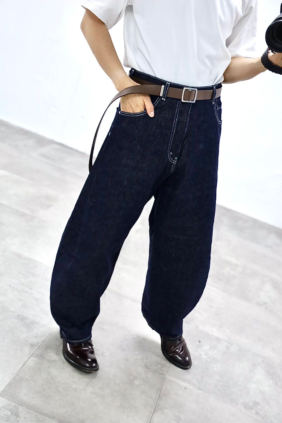 コムデギャルソンオム26FW 綿反応デニムパンツ(HR-P013-051)INDIGO☆8月7日(金)発売！