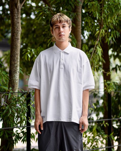 フレッシュサービス DRY PIQUE JERSEY S/S POLO(FSC263-70036)WHITE☆8月1日(土)発売！