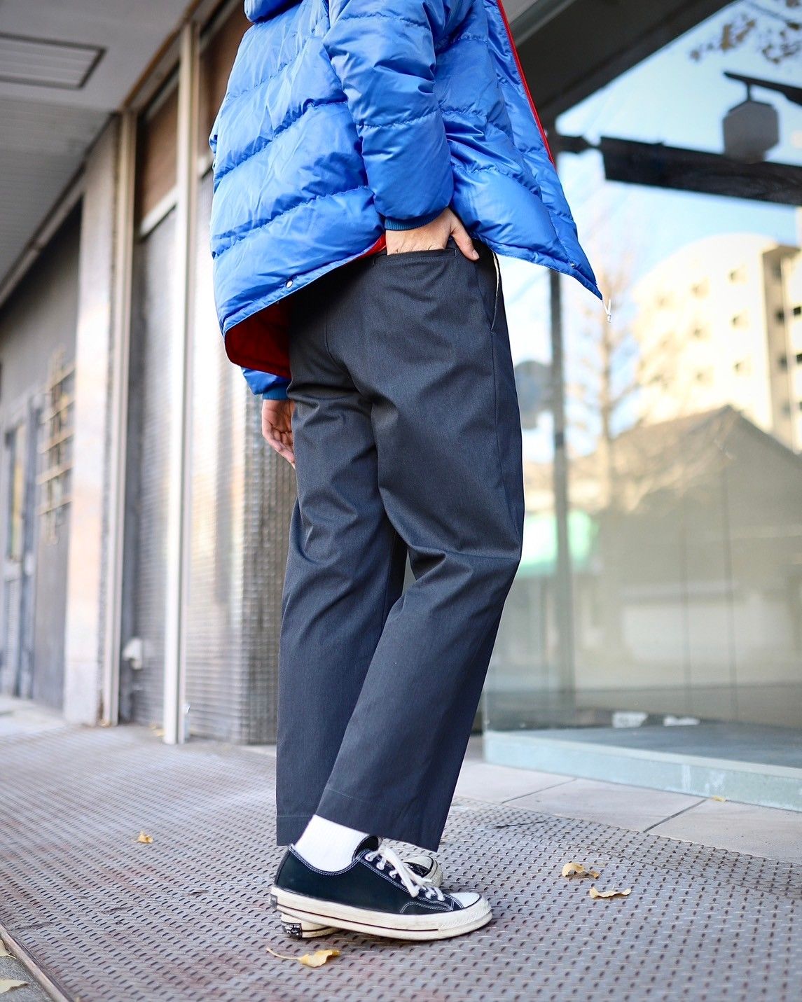 A.PRESSE - アプレッセ Work Chino Trousers (23AAP-04-22M)CHARCOAL | mark