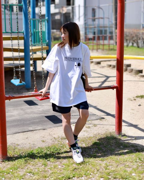 FreshService 新作FS PRINTED TEE "SIGNGNBOARD"style.2023.4.10