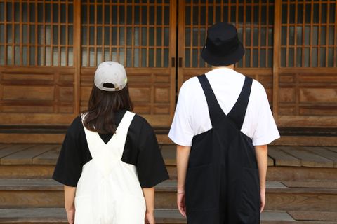 blurhms ROOTSTOCK Chino Salvage Overalls style. 2021.08.05.