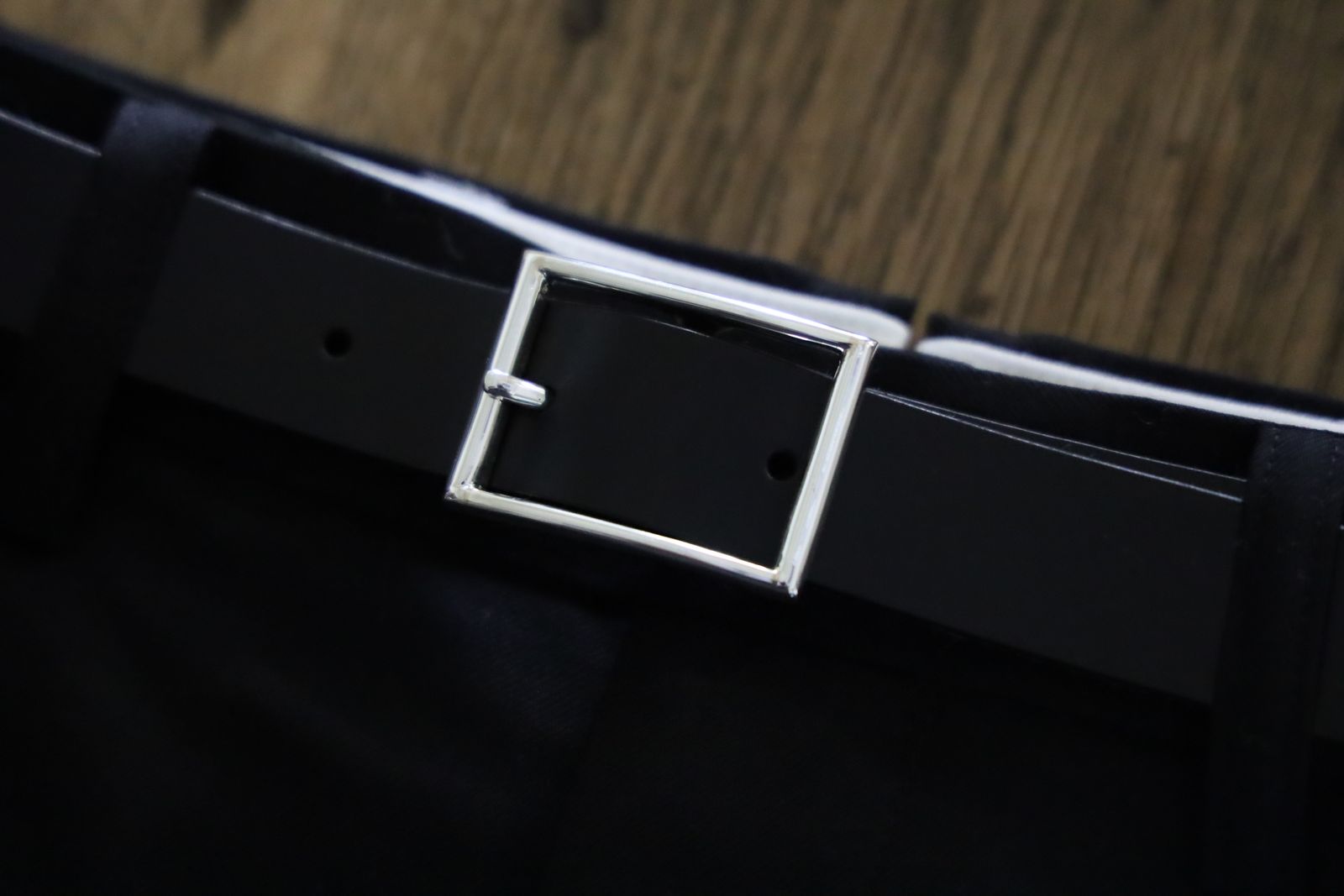 XOLO - ショロジュエリーベルト Rectangle Narrow Buckle Belt