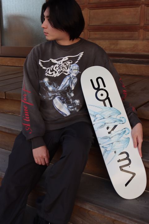 ©SAINT M×××××× WEAT SHIRT SORAYAMA style.2022.2.24.