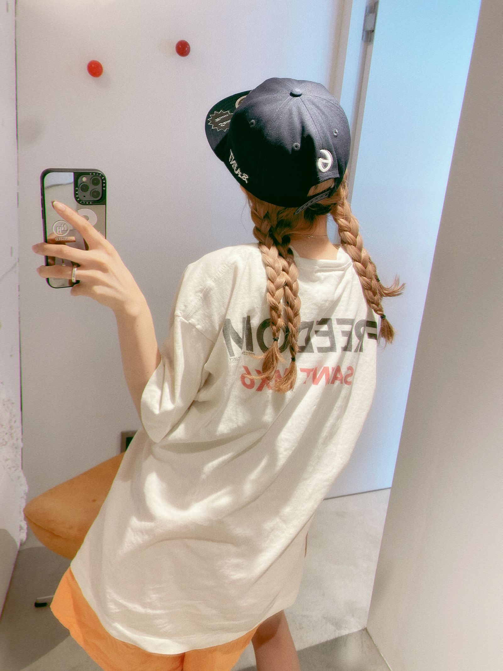 セント マイケル - ©️SAINT Mxxxxxx | FD_SS TEE ASTRO-White-S