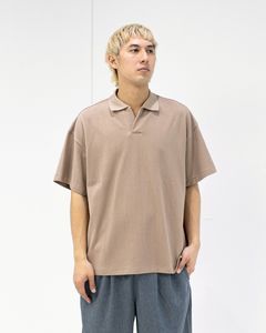 グラフペーパー Cotton Pique Jersey S/S Skipper Polo 4月11日(土)新作発売！