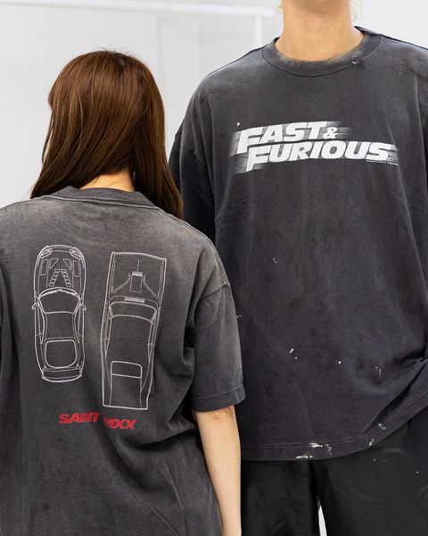 SAINT Mxxxxxx 26SS 新作FAST FURIOUS FF_SS T-SHIRT style.2026.4.28