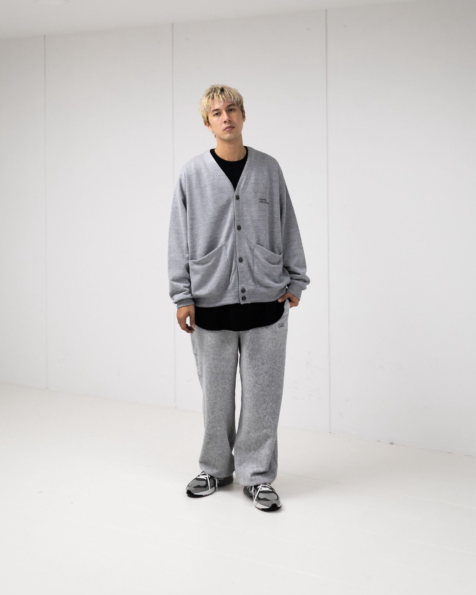 S.F.C-Stripes For Creative- TECH SWEAT CARDIGAN MARK スタイル