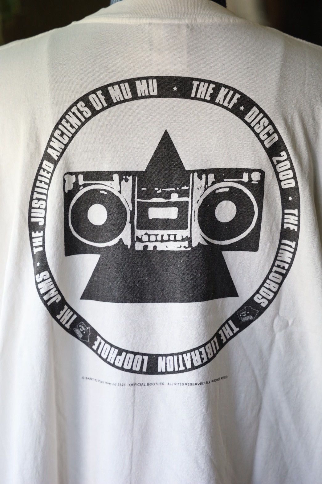 セントマイケル Tシャツ KLF LS TEE(SM-HR1-0000-C05)WHITE