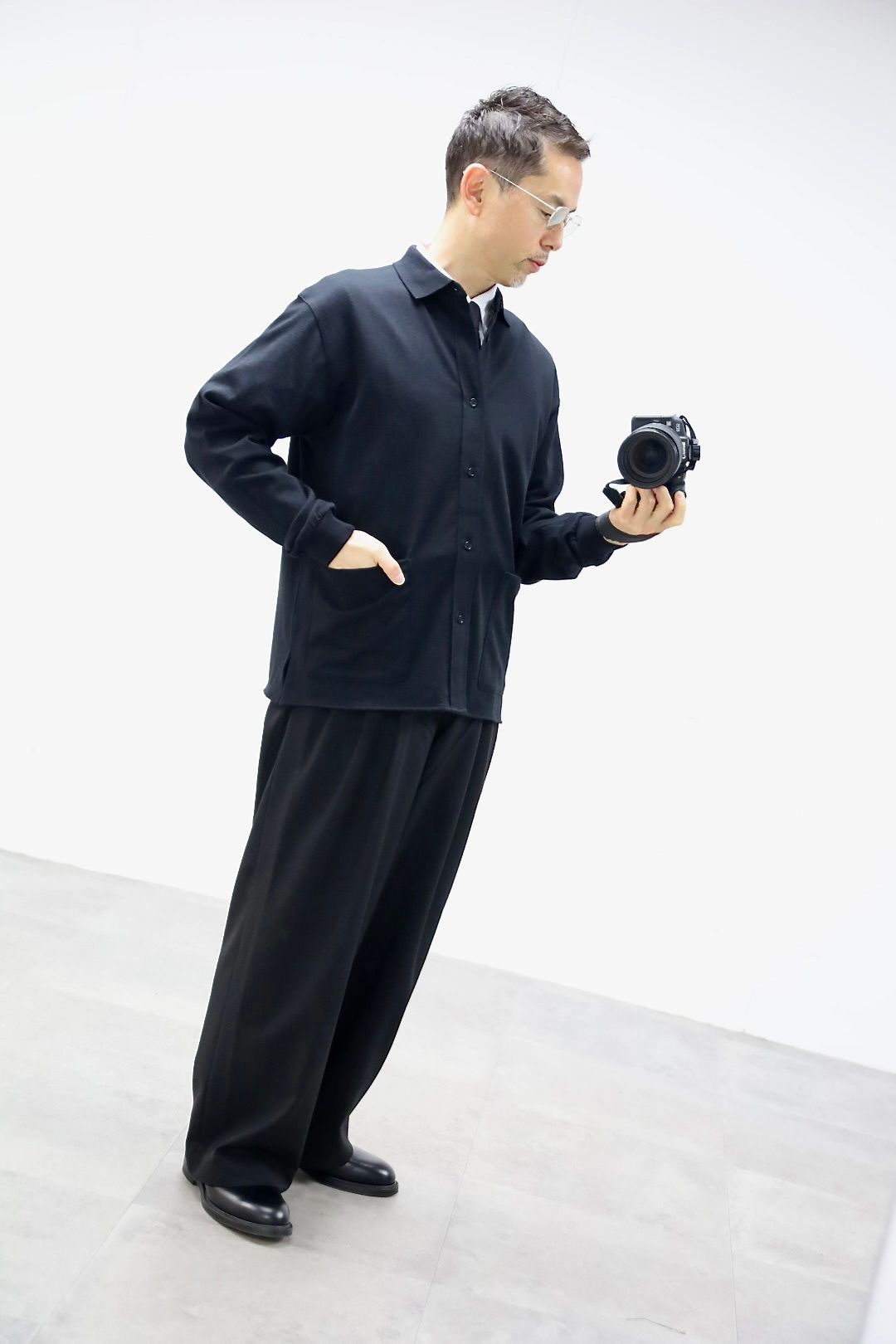 MARKAWARE 26SS ポロカラーシャツスタイル