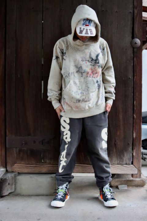 Saint Mxxxxxx × Dr.Wooコラボフーディー Mix Style.2021.11.13.