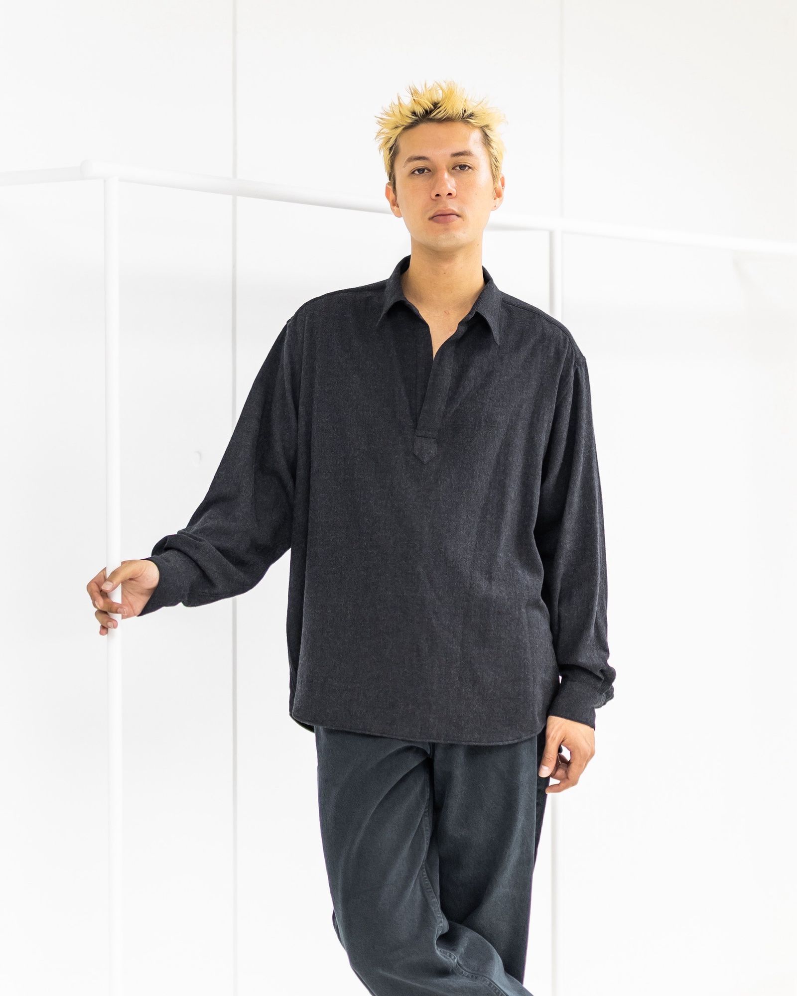A.PRESSE Wool Skipper Shirt 9月27日(土)新作発売！
