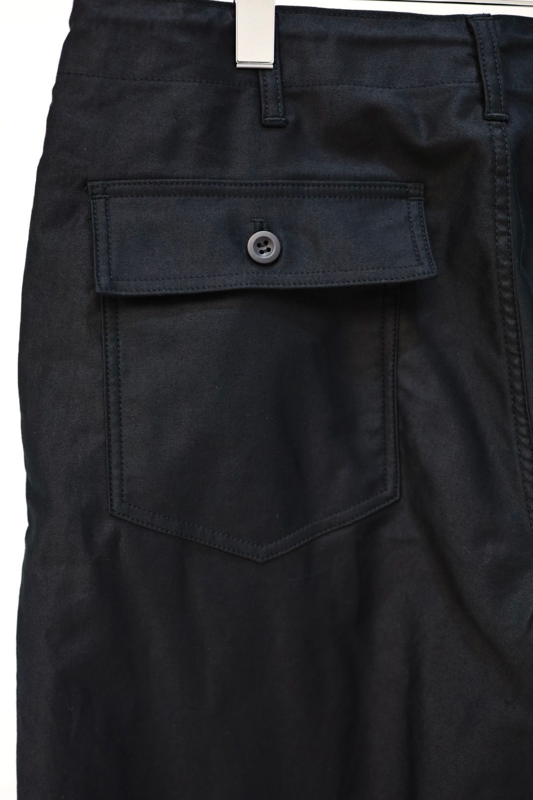 コムデギャルソンオム26SS 綿サテンパンツ(HQ-P029-051)BLACK☆4月3日(金)発売！