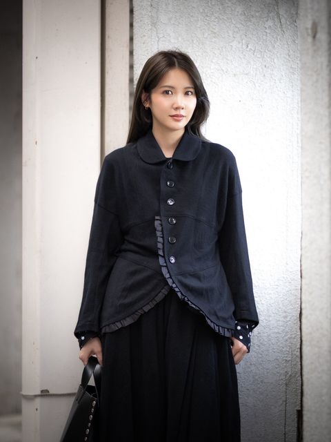 tao 26FW ウールミルド天竺×キュプラタフタカーディガン style.2026.10.2