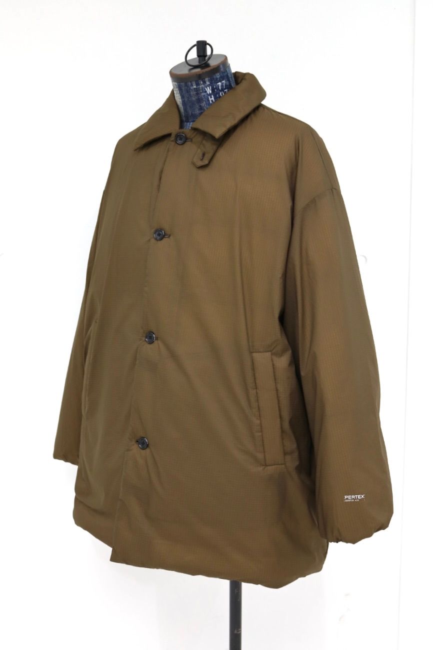 グラフペーパー PERTEX® QUANTUM AIR Bal Collar Down Coat(GM263-10280)BROWN☆9月26日(土)発売！