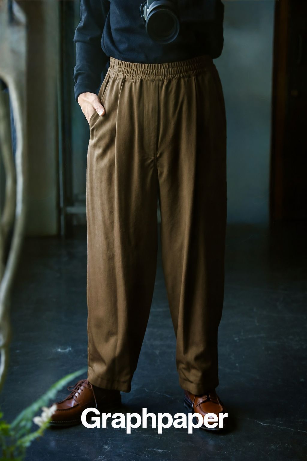 Graphpaper Fulled Wool Twill Oversized Jacketスタイル2026.9.23.