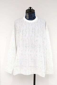S.F.C 2026FW エスエフシー STRIPE CREWNECK SHIRT (SFCFW26S01)White☆9月12日(土)発売！