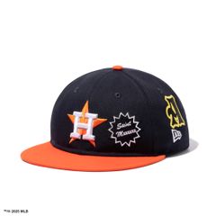 セントマイケル25SS ASTROS NE_CAP(SM-HR8-0000-C48)NAVY+ORANGE