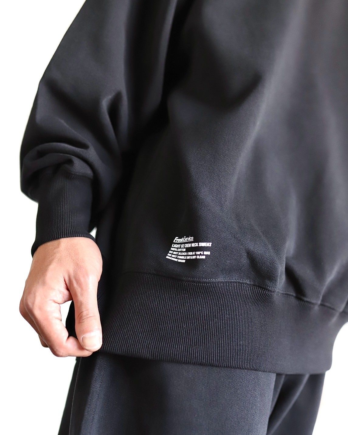 フレッシュサービス 新作 LIGHT OZ CREW NECK SWEAT スタイル 2024.1.20