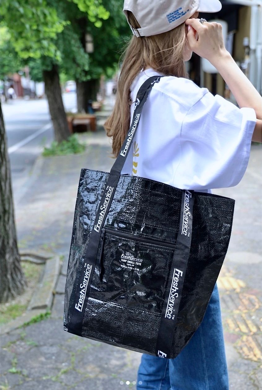 FreshService - フレッシュサービス トートバッグTARP SMALL TOTE(FSP241-90089B)BLACK | mark