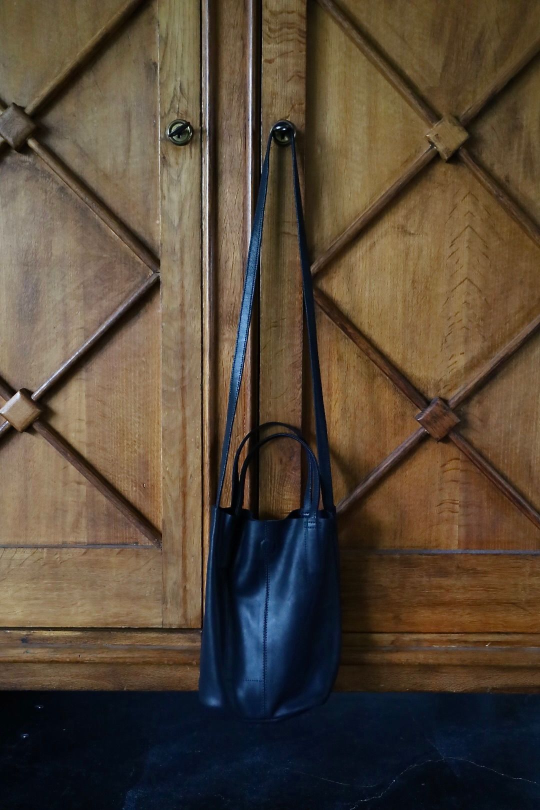 Morphee / モルフェ バッグ 2WAY SMALL TOTE（LONG）BLACK☆8月27日(木)再入荷！