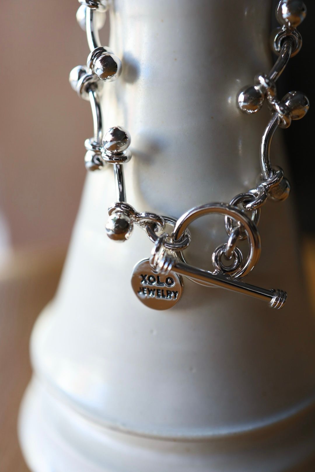 XOLO JEWELRY ブレスレット / Single DNA Link Bracelet -14mm- (XOB086)SILVER925