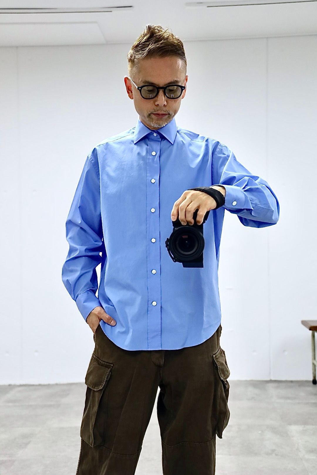アプレッセ 2026 STYLE2 Spread Collar Shirts(26AAP-02-03) SAX☆6月20日(土)発売！