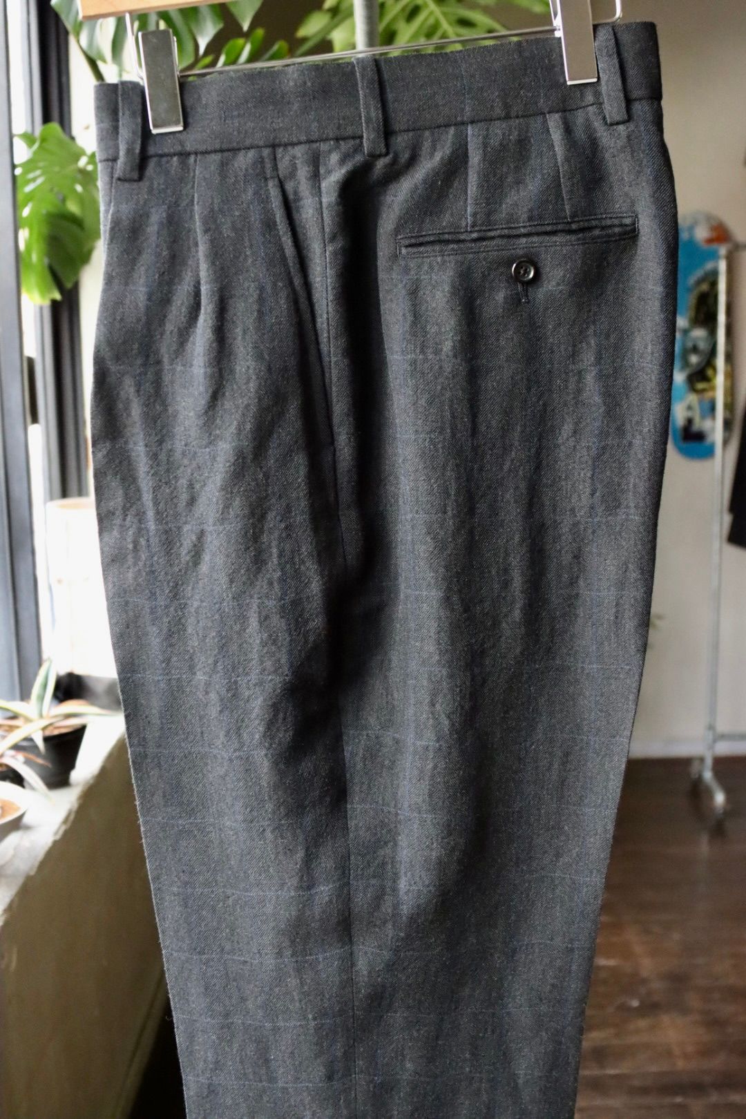 A.PRESSE Wide Tapered Trousers アプレッセ ワイドテーパード